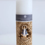 Vela Nossa Senhora Aparecida Dourada GRANDE